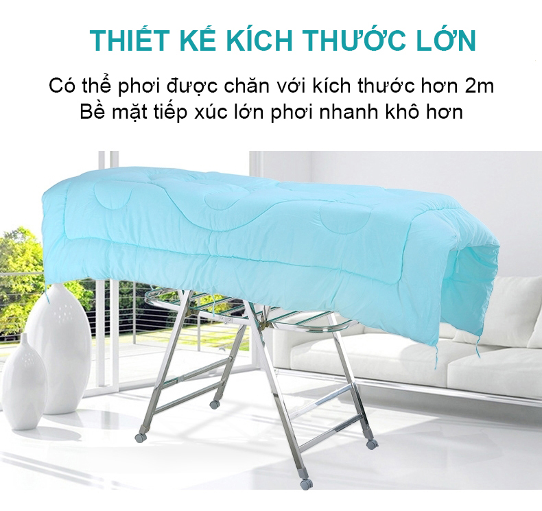 [HOT] Giàn phơi để sàn Inox - Nhiều mẫu mã lựa chọn - Hàng chính hãng NIKITA