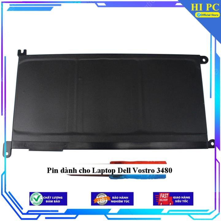 Pin dành cho Laptop Dell Vostro 3480 - Hàng Nhập Khẩu