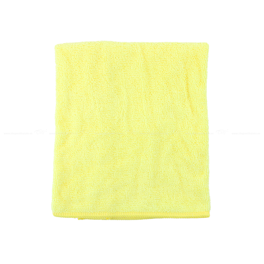 Khăn lau microfiber CIND màu vàng (40*40cm)