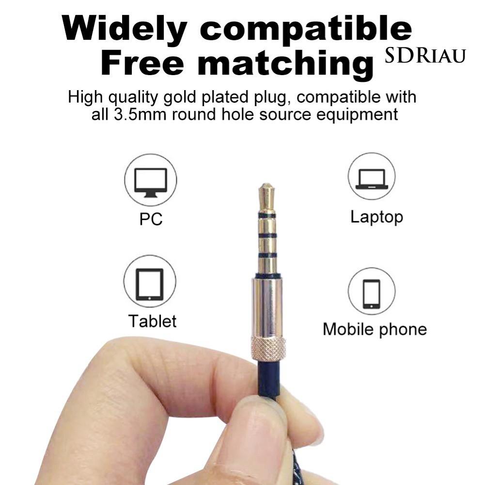 Tai Nghe Có Mic Kích Thước 3.5mm Dành Cho Nón Bảo Hiểm Xe Mô Tô