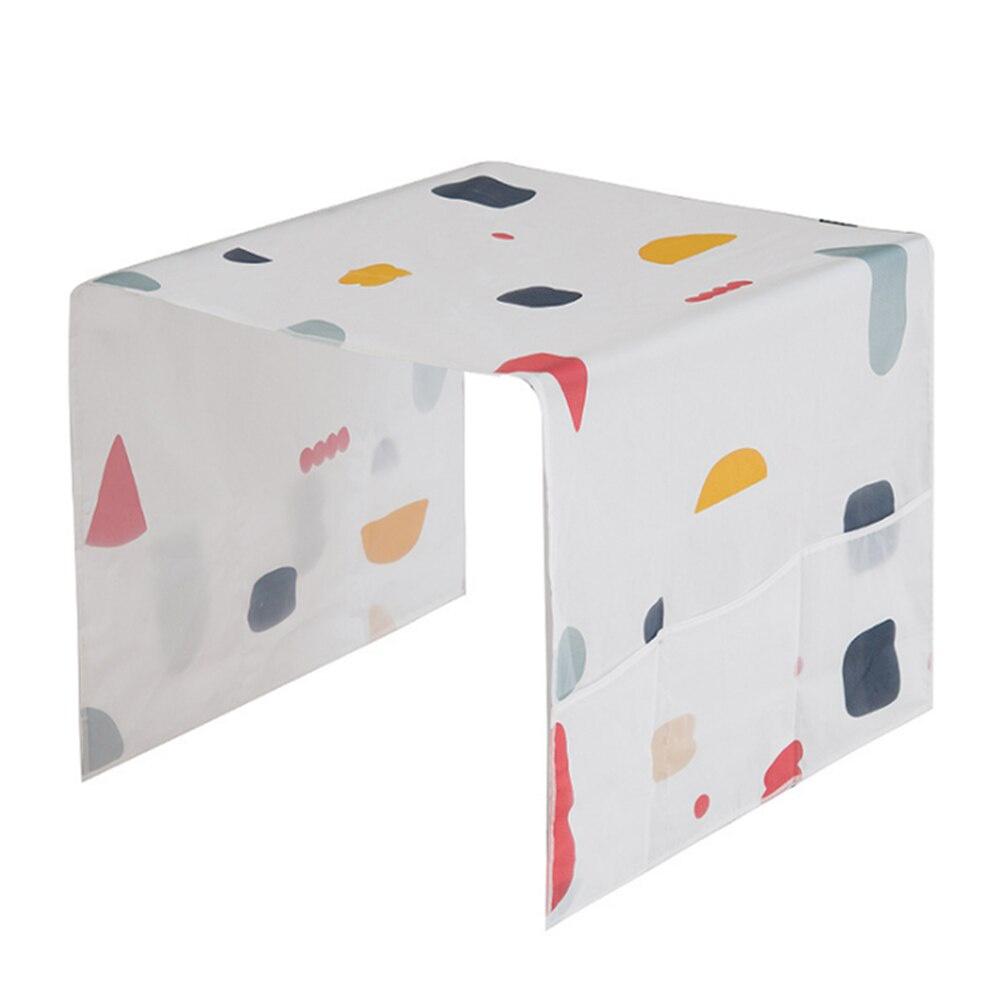 Home Cloth Dustproof Cover Refrigerator Dust Cover Household Multi-purpose Waterproof Cover Top with Pocket Refrigerator