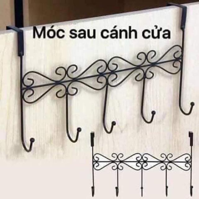 Móc treo quần 5 tầng -Móc áo 3 tầng - Móc treo sau cửa