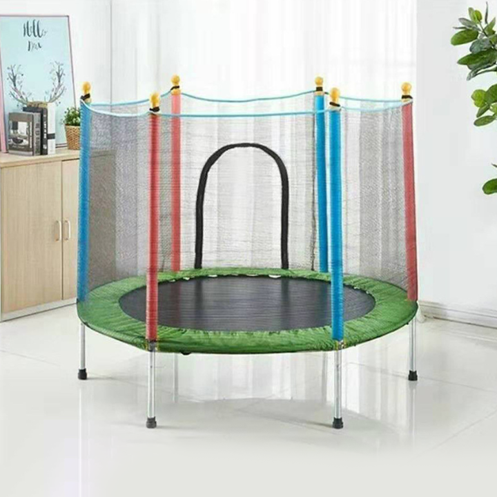 Nhà Nhún Nhảy Cho Bé - Nhà Nhún Cho Bé - Nhà Nhún Lò Xo Cho Bé Kích Thước 140 x 122cm, Khung Thép Cường Lực Chắc Chắn