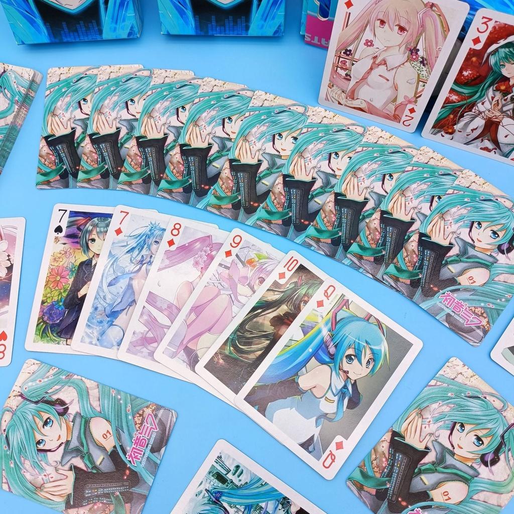 Bài tây anime Hatsune Miku, tú lơ khơ, manga - 54 lá