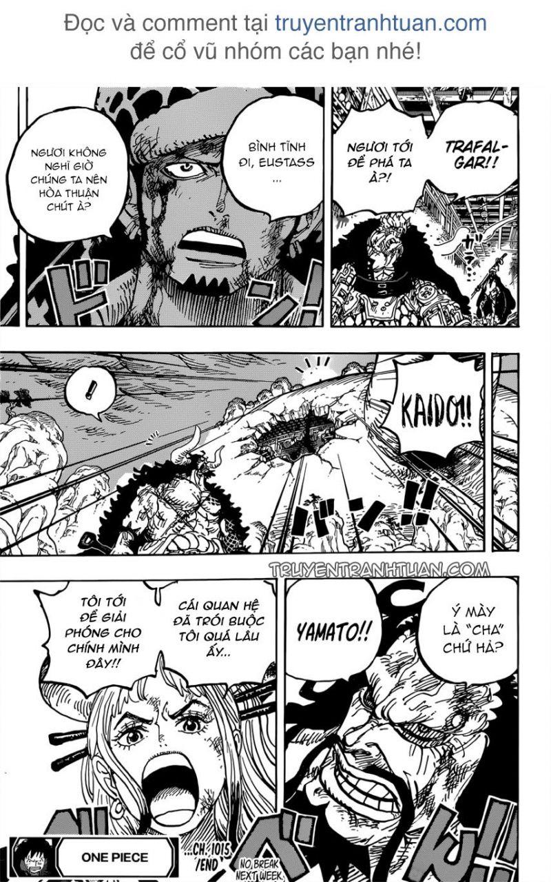 đảo hải tặc - one piece chapter 1015 15