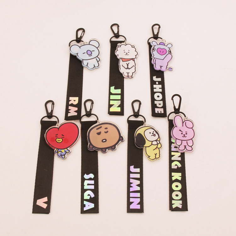 Móc nametags BT21