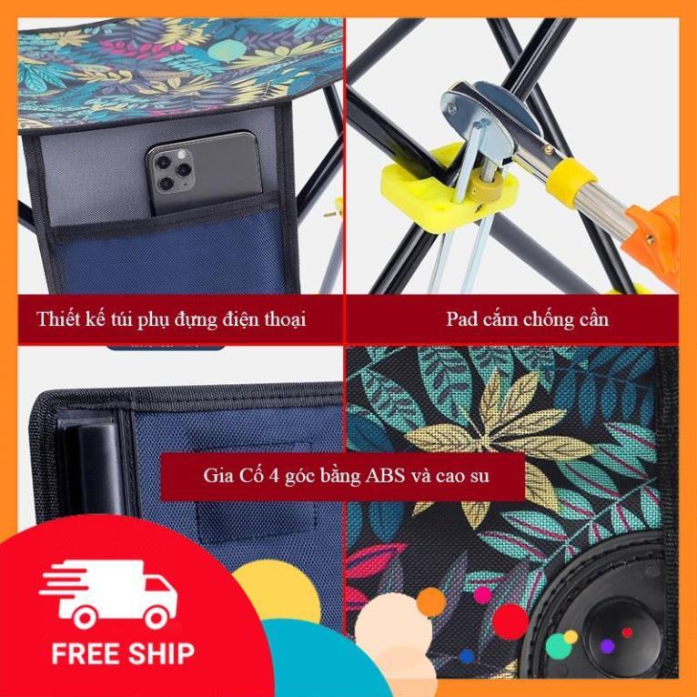 Xả kho Ghế Câu Cá Hạ Bích - Ghế dã ngoại gấp gọn tiện lợi - chất lượng tốt AA38
