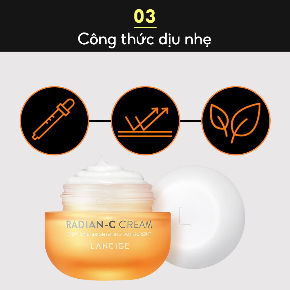 Kem Dưỡng Sáng Da Laneige Radian-C Cream 50ml