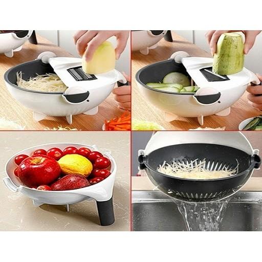 Bộ dụng cụ bào sợi rau củ đa năng 9in1