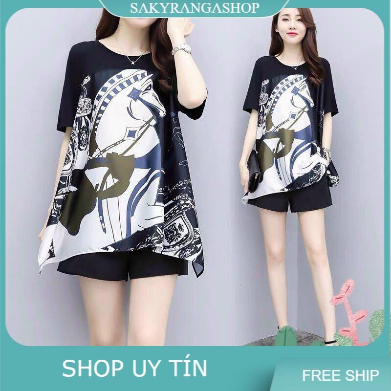 HÀNG NHẬP - SÉT SHORT ÁO IN HOẠ TIẾT
