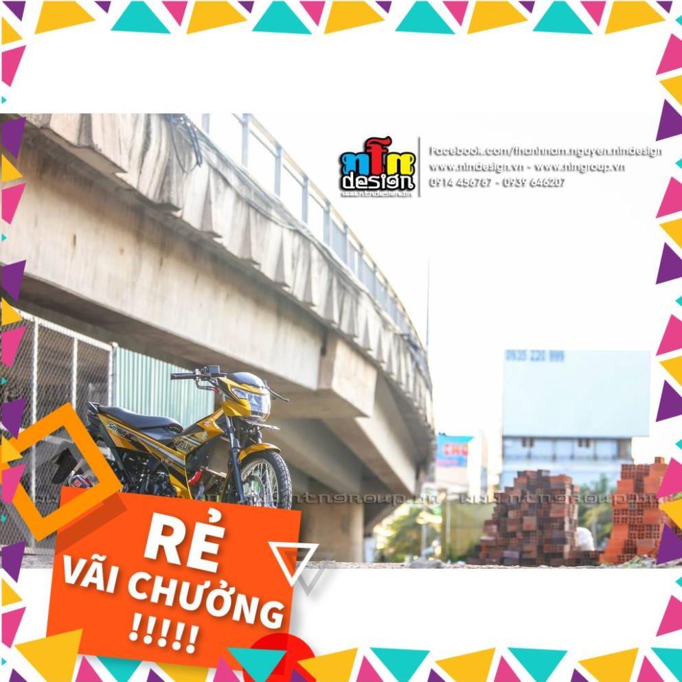 Tem Rời Raider FI Mẫu Vàng Đen