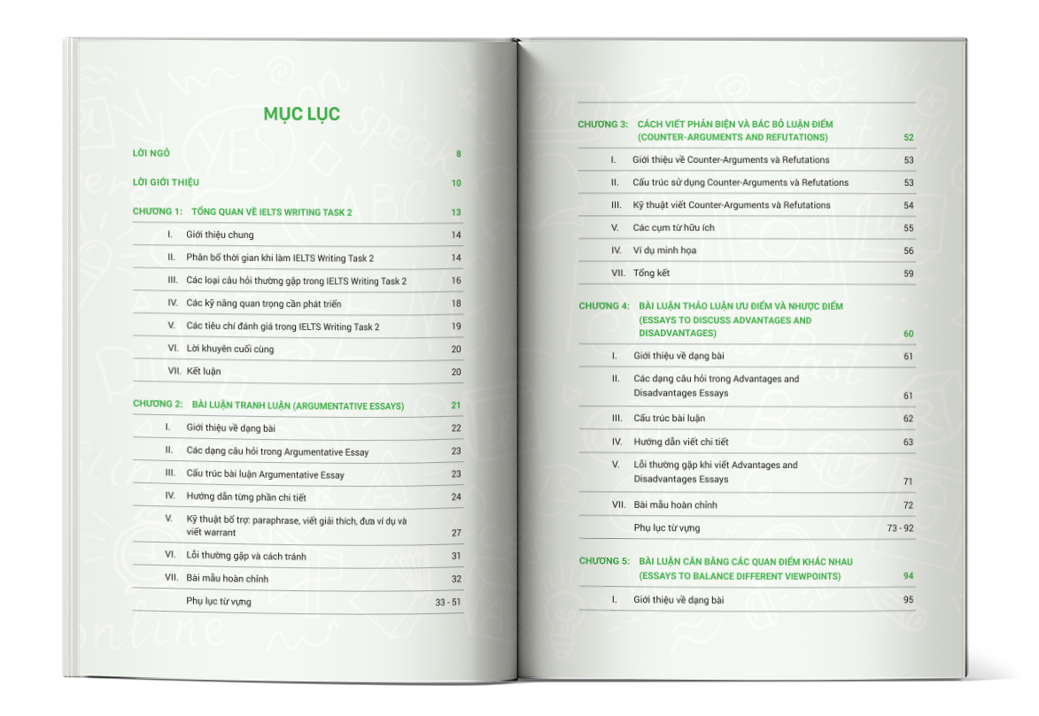 The Definitive writing guide for ielts - Hướng dẫn viết chi tiết từ cơ bản đến nâng cao