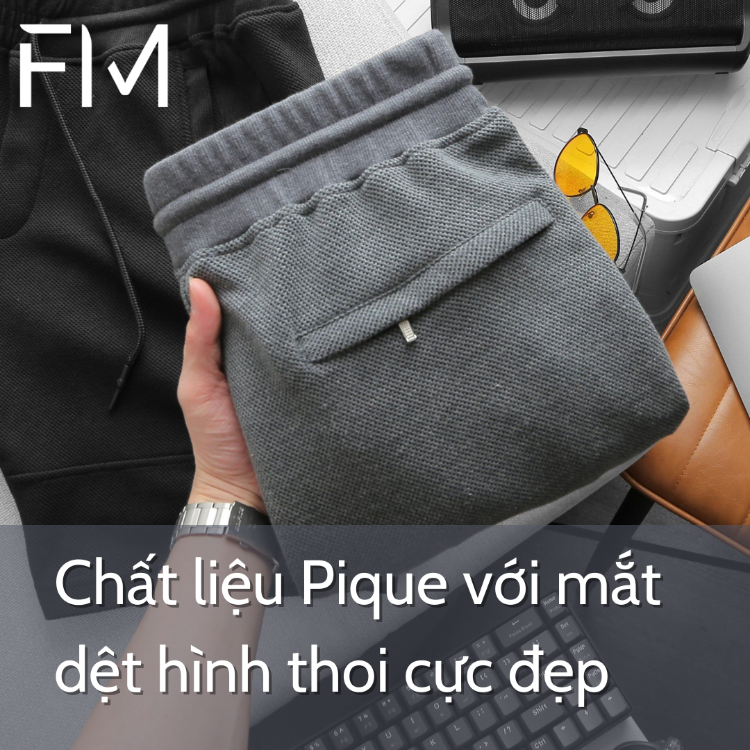 Quần short nam FM NEWBASIC, chất thun Pique cao cấp, thời trang năng động - FORMEN SHOP - FMPS229