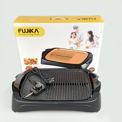 Bếp Nướng Điện Cao Cấp Fujika FJ-EG3620 Công Suất 2000W Nướng Cực Nhanh Dễ Dàng Vệ Sinh-Hàng Chính Hãng