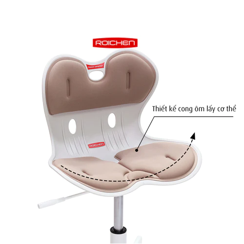 [Roichen - WOW] Ghế Roichen - WOW, ghế chỉnh Dáng ngồi đúng có chân xoay_Made in Korea
