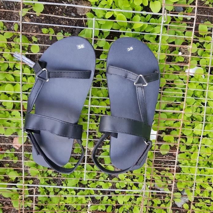 sandal đồng nai xăng đan nữ đế đen quai đen size từ 35 nữ đến 42 nữ