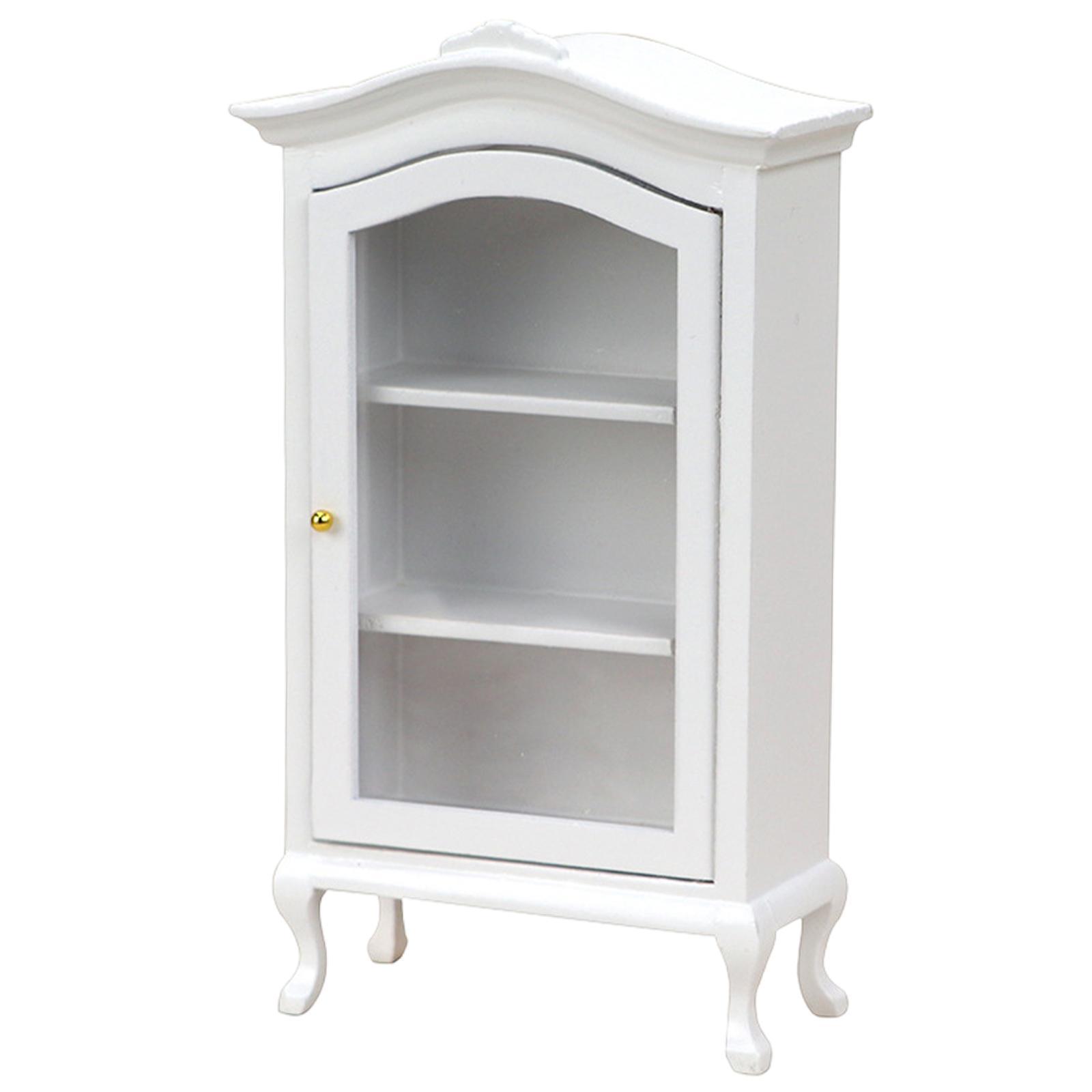 1/12 Dollhouse Display Cabinet Accessories Decoration Dollhouse Furniture