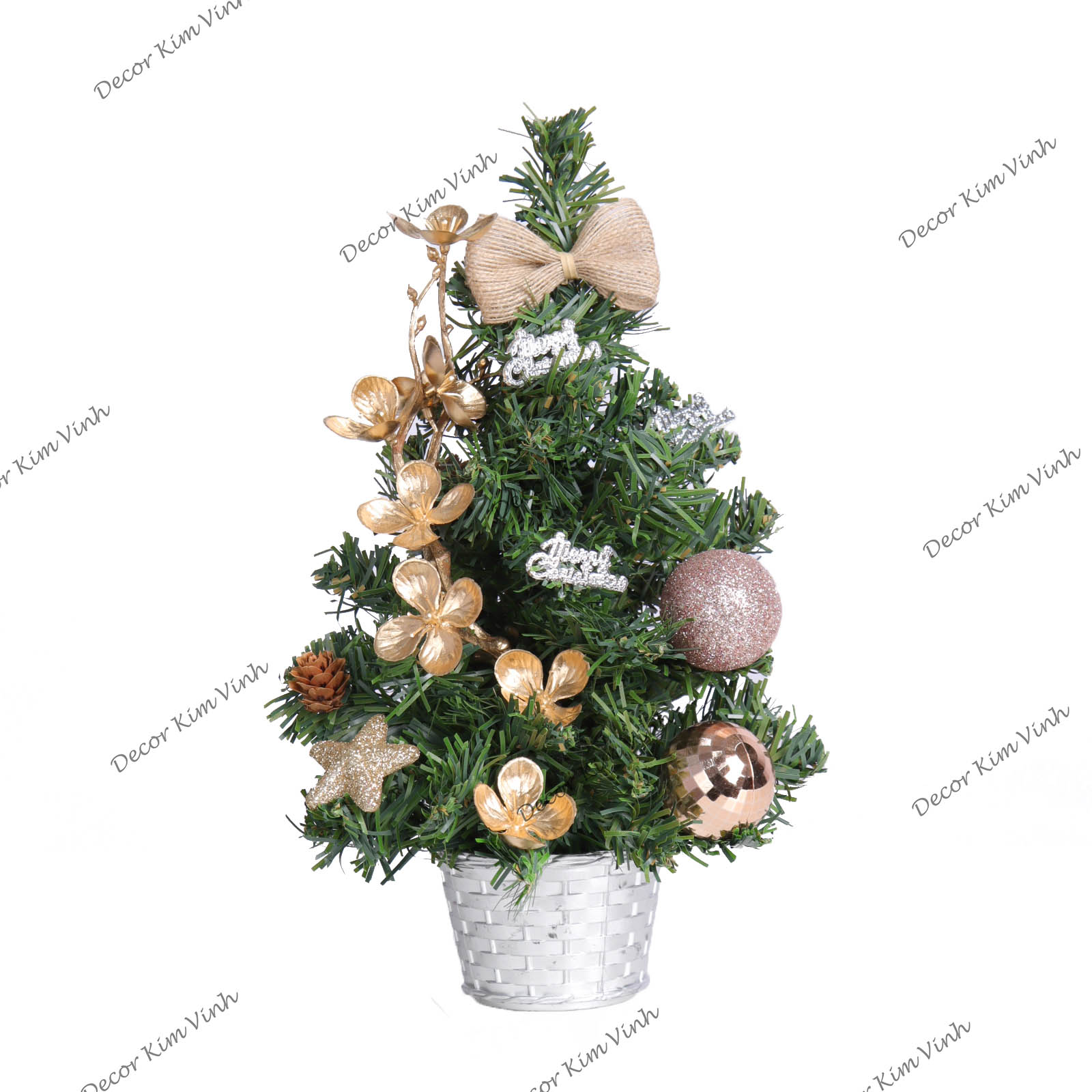Cây Thông Nhí 3TN03 Cây Thông 30cm Trang Trí Giáng Sinh Cây Thông Noel