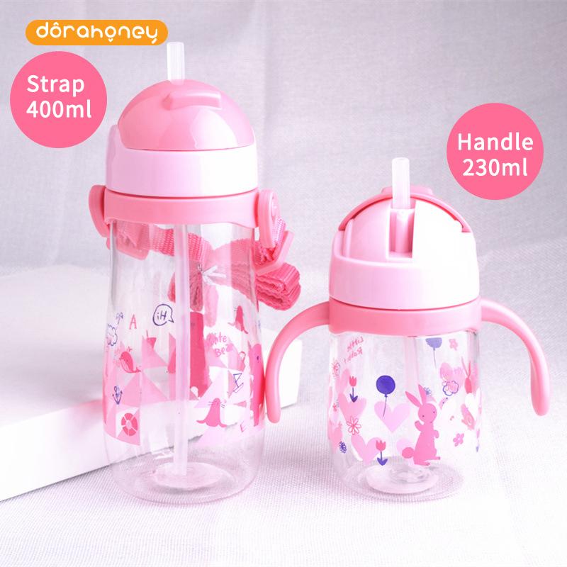 Trẻ Sơ Sinh Học Tập Uống Cho Bé Sippy Cup Con Nước Tay Cầm Chén Ăn Chống Nghẹn Ngào Chống Rò Rỉ Trẻ Em Nước Dễ Thương chai