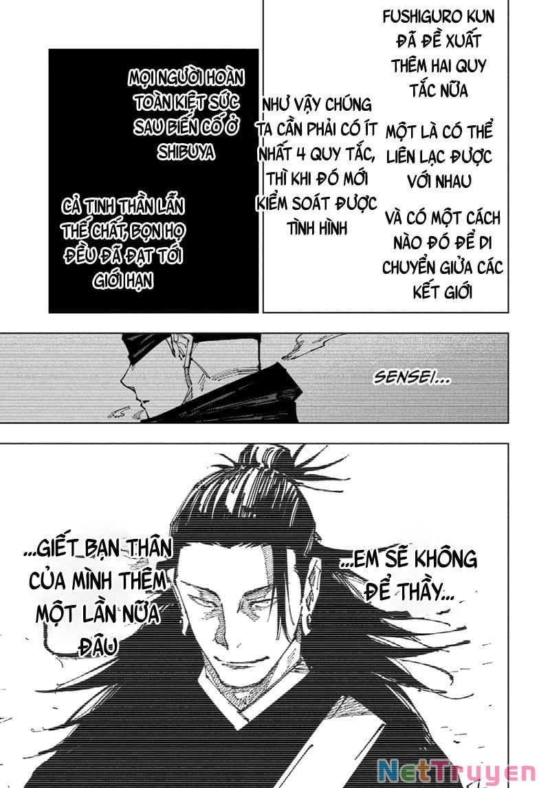 jujutsu kaisen - chú thuật hồi chiến chapter 174 16