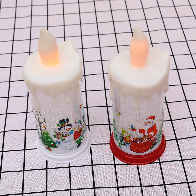 Đèn Nến Hình Giọt Nước Trang Trí Giáng Sinh