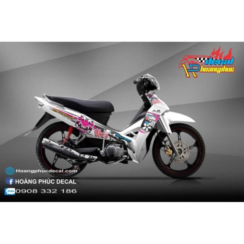 Tem xe sirius trắng