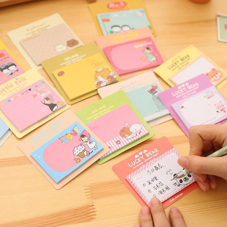 Giấy note sticky dễ thương 7,5x5cm H91