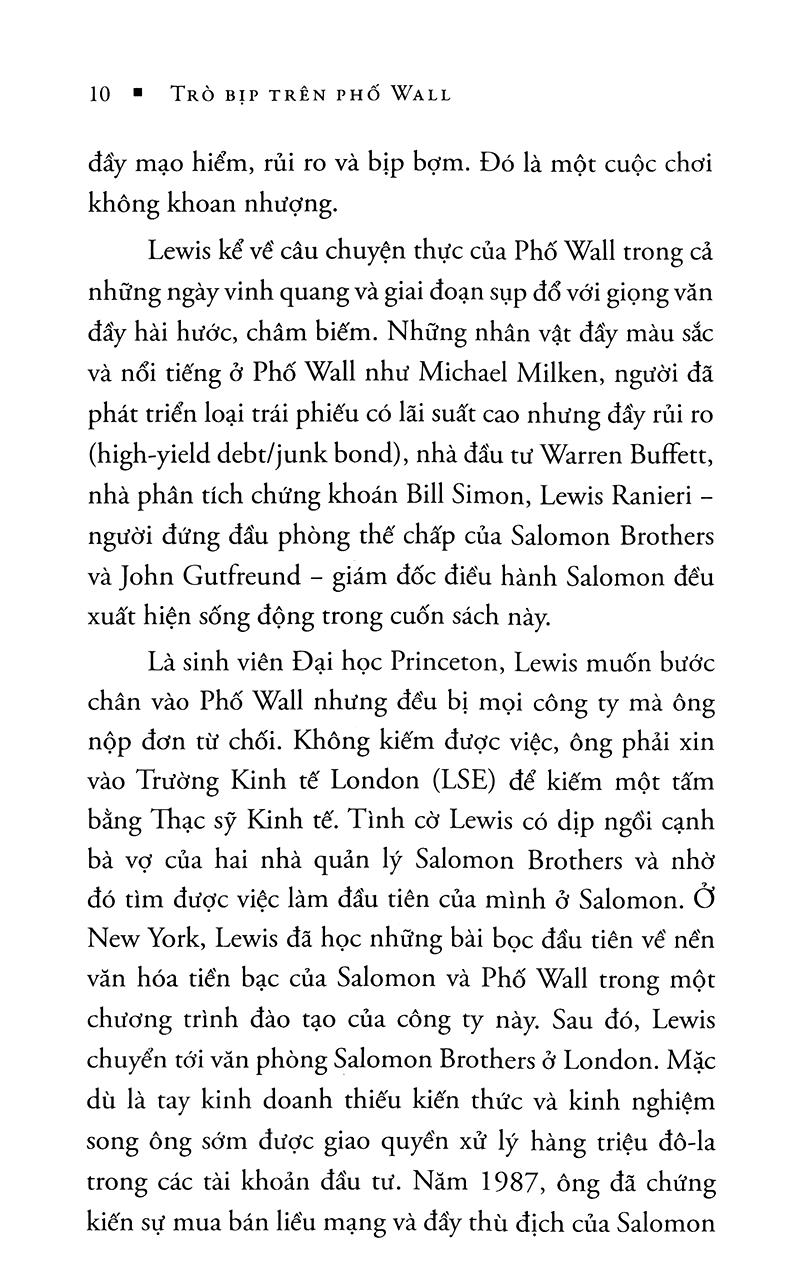 Trò Bịp Trên Phố Wall (Tái Bản)