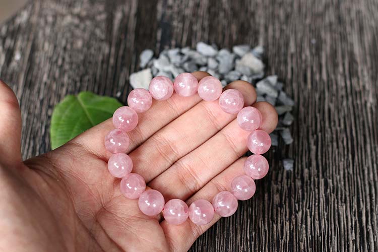 Thạch Anh Hồng Brazil Vip Aaa 12mm Ngọc Quý Gemstones VT134