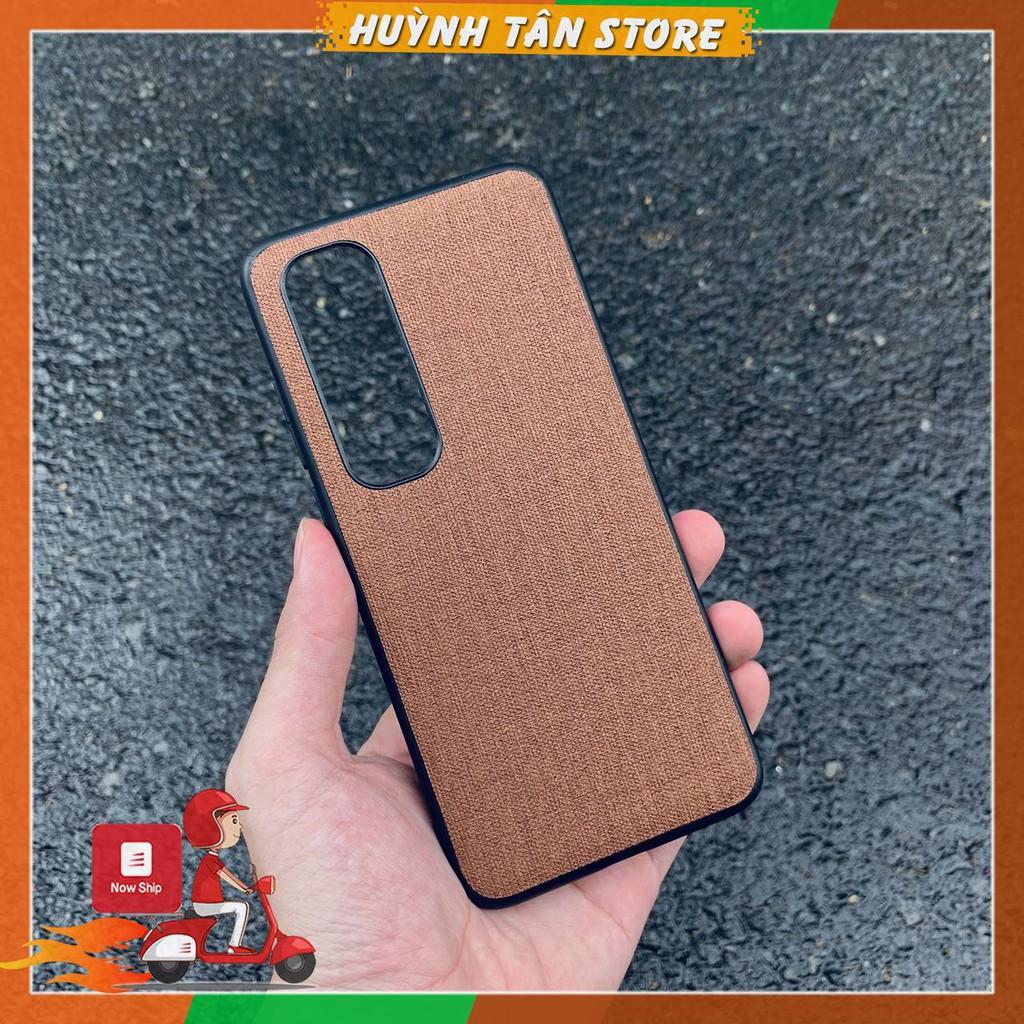 Ốp lưng Mi 10S, Mi 11 Pro vân vải Jean chống bám vân tay, Nhiều màu