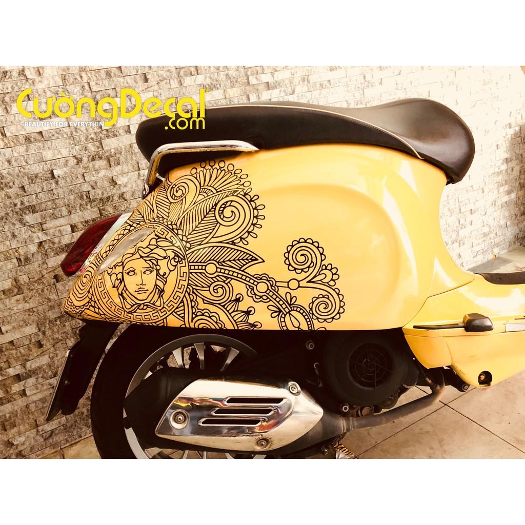 Bộ decal tem trùm Versace Vespa Primavera - Sprint