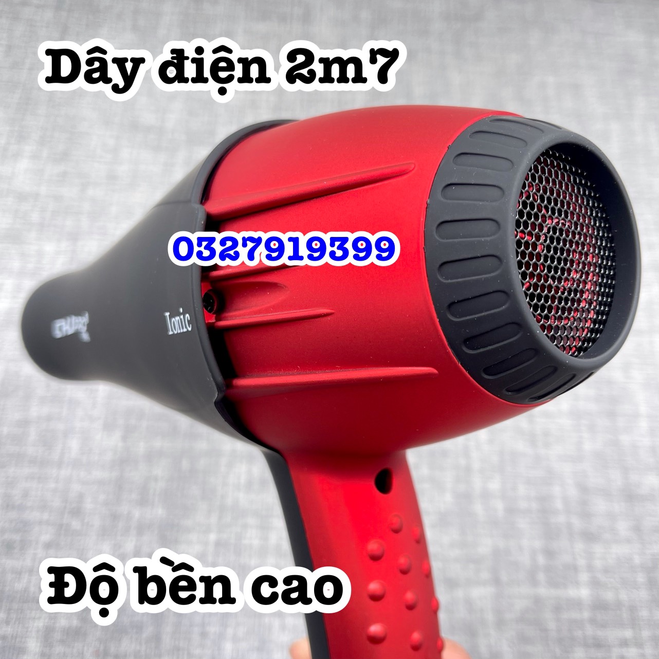 Máy sấy tóc chuyên salon CHJ PRO 8900 công suất lớn 2400W