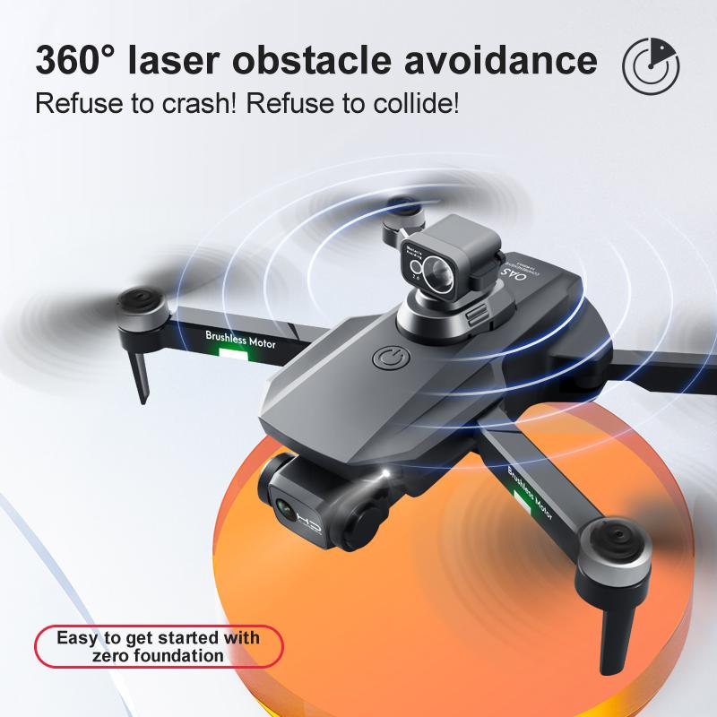 RG101 Pro GPS DRONE 6K Camera HD kép Gimbal Chụp ảnh trên không chổi trơn Tránh Trận đấu trực thăng có thể gập lại RC Quad Quad Màu