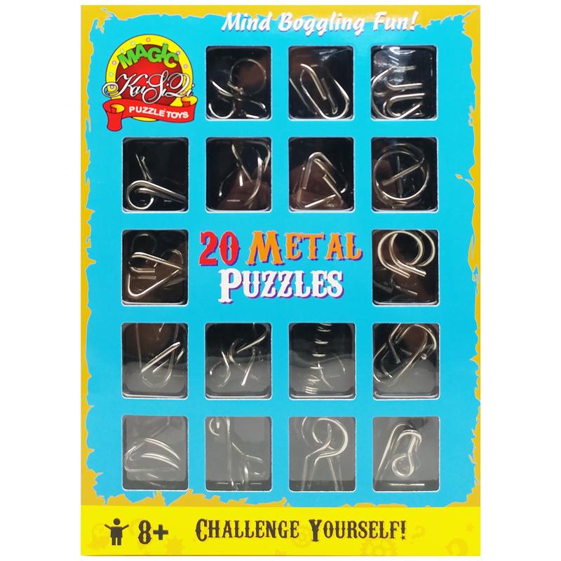 Đồ Chơi Hack Não Khóa IQ - Metal Puzzles 3020 (20 Chi Tiết)