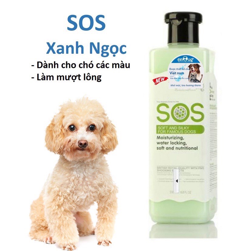 Sữa Tắm Sos 530ml Cho Chó Mèo Lưu Hương Thơm 7 Ngày