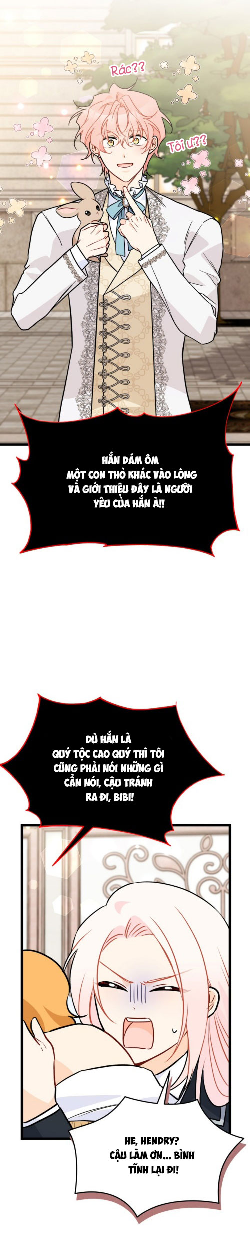 mối liên kết giữa báo đen và bé thỏ chapter 145 17