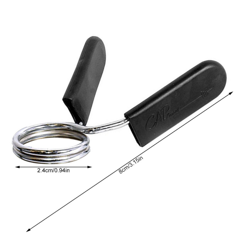 28/28/30 mm Barbell Kẹp cổ áo Spring Clip Gym Ceormetbell Lock khóa tiêu chuẩn nâng Color: 30mm