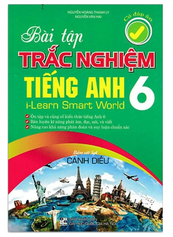 Sách - BÀI TẬP TRẮC NGHIỆM TIẾNG ANH 6 - CÓ ĐÁP ÁN