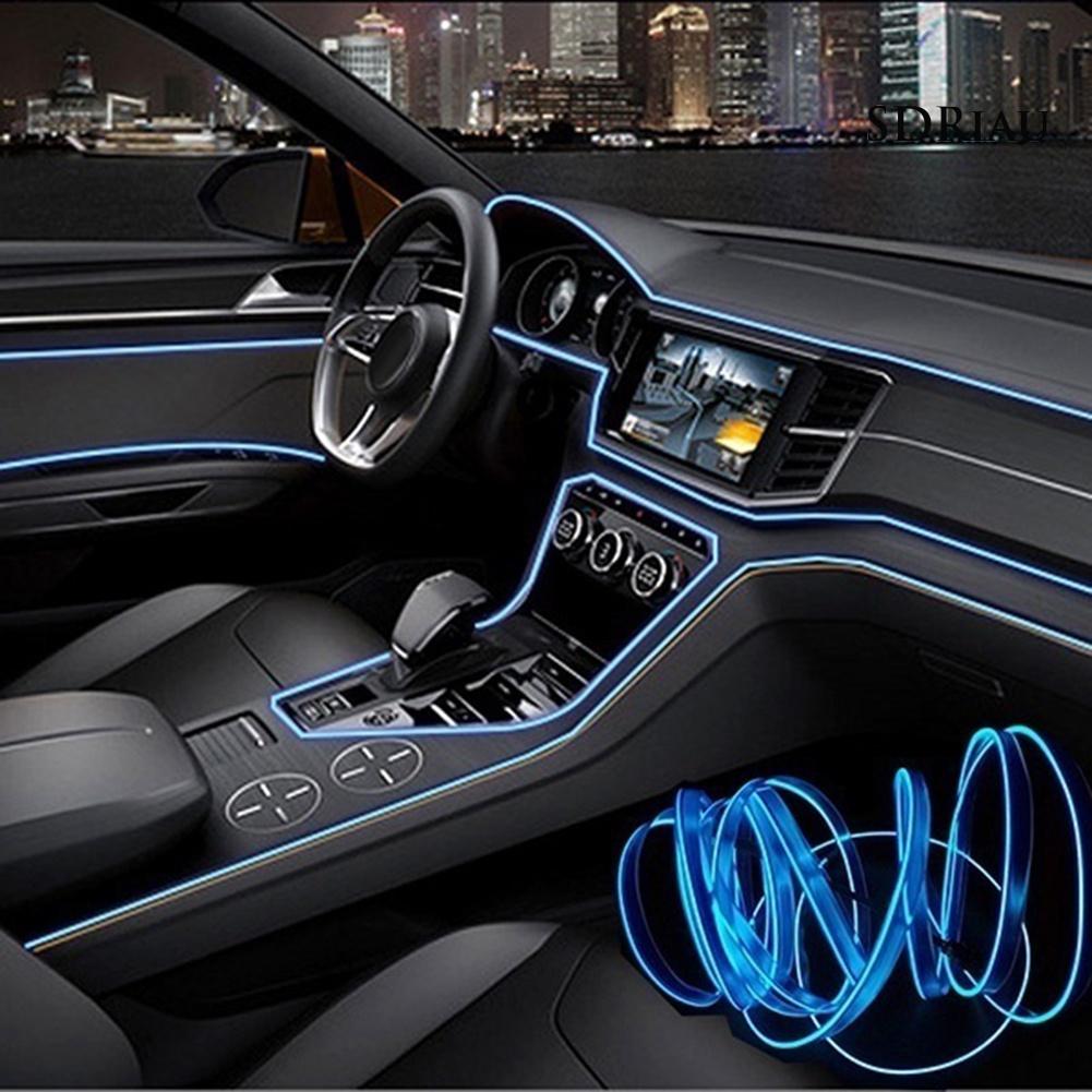 Dây Đèn Led 1 / 2 / 3 / 4 / 5m Trang Trí Nội Thất Xe Hơi
