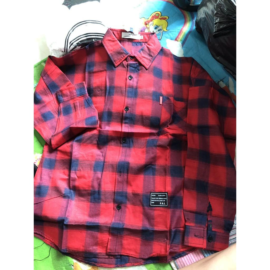 Áo Sơ mi dài tay , Áo caro Nam, Áo sơ mi nam công sở