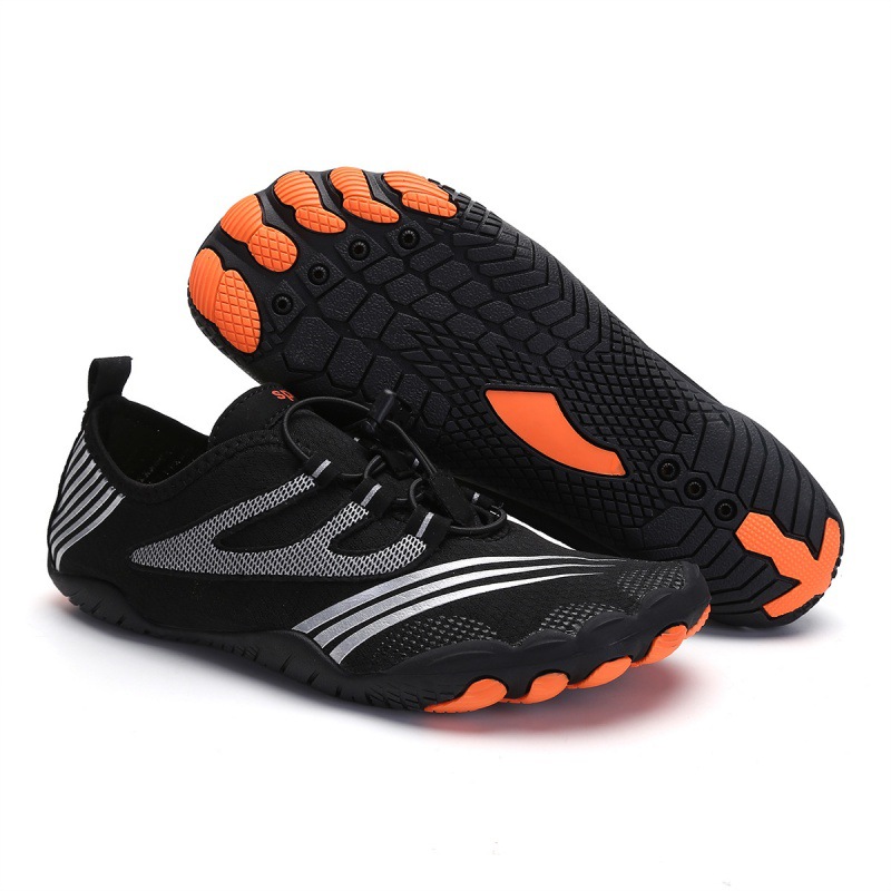 New outdoor five-finger shoes upstream shoes men's hiking shoes beach diving wading shoes skin-on swimming shoes