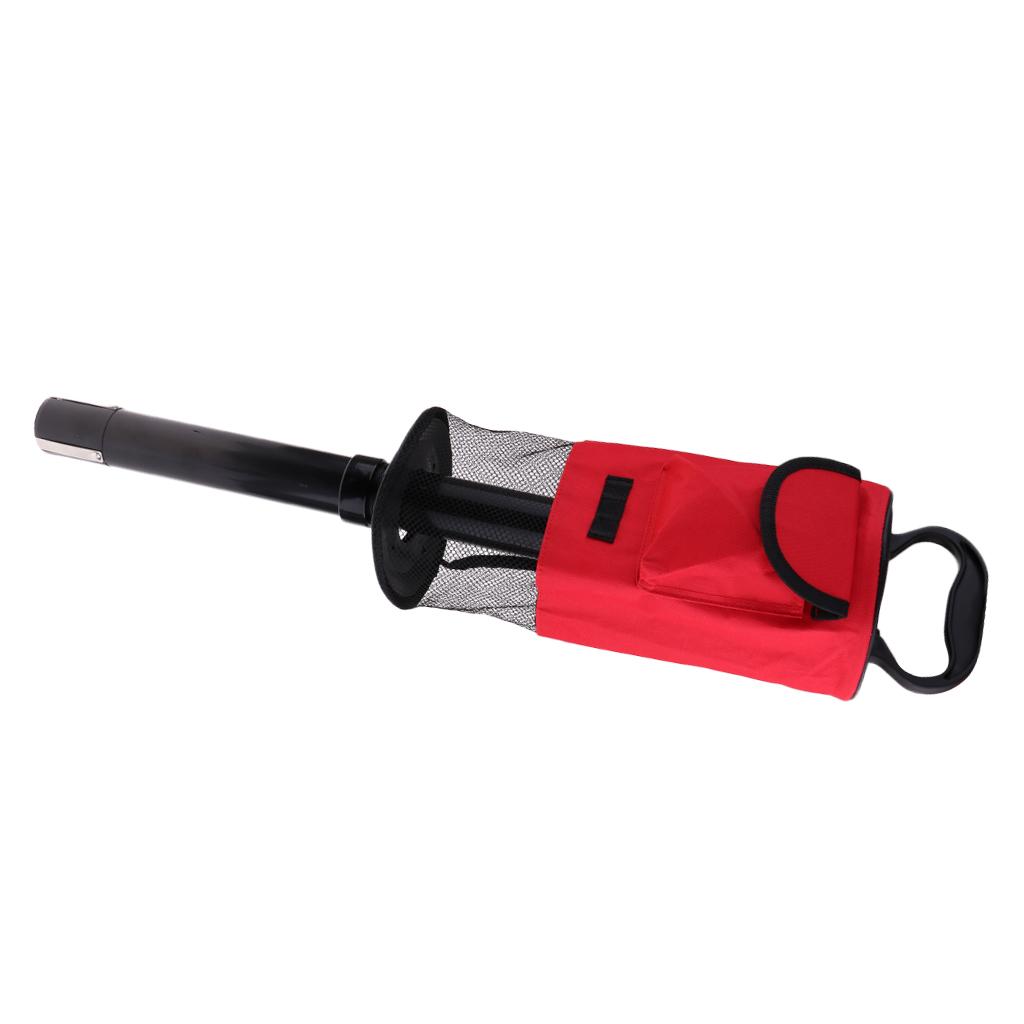 Golf Ball Picker Pick-Up Bag, Portable Practice and Range Golf Ball Retriever Storage