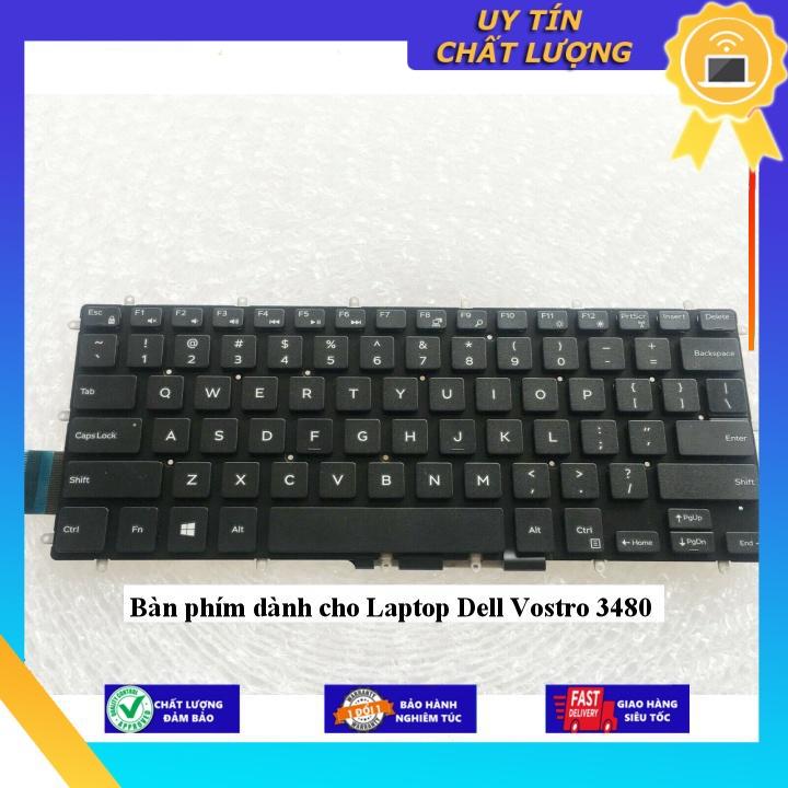 Bàn phím dùng cho Laptop Dell Vostro 3480 - Hàng Nhập Khẩu New Seal