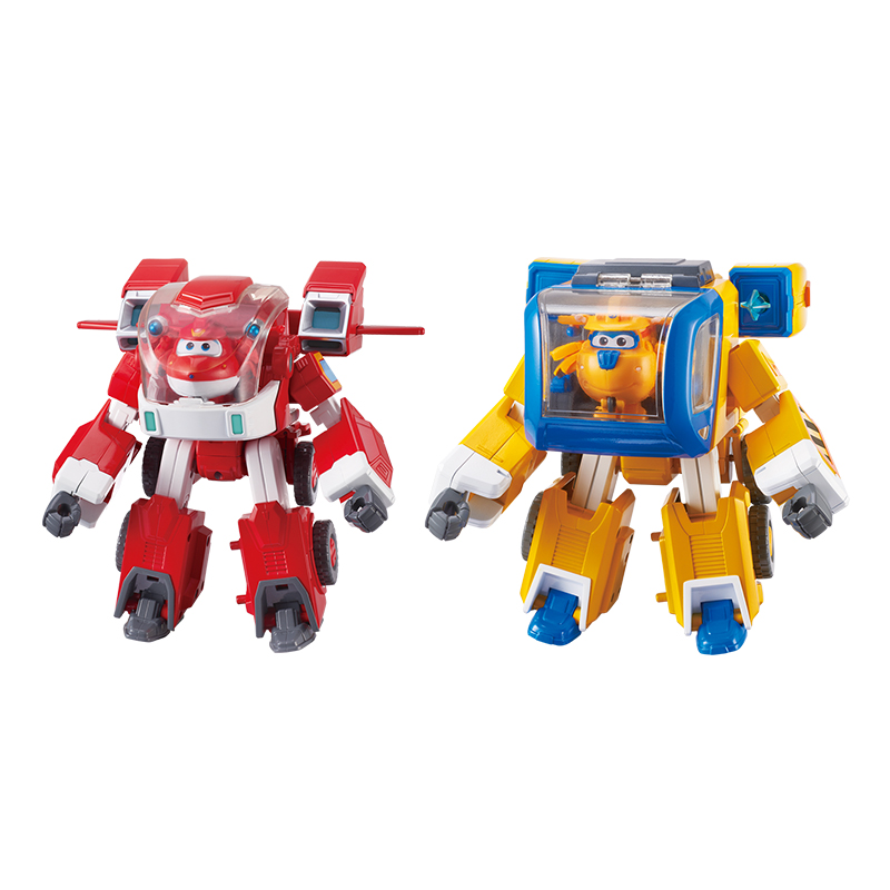 Đồ Chơi Mô Hình SUPERWINGS Robot Biến Hình Kết Hợp Siêu Xe Cứu Hộ Donnie Xây Dựng Nâng YW750322