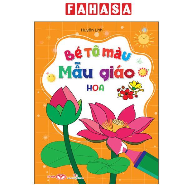 Sách - Bé Tô Màu Mẫu Giáo - Hoa