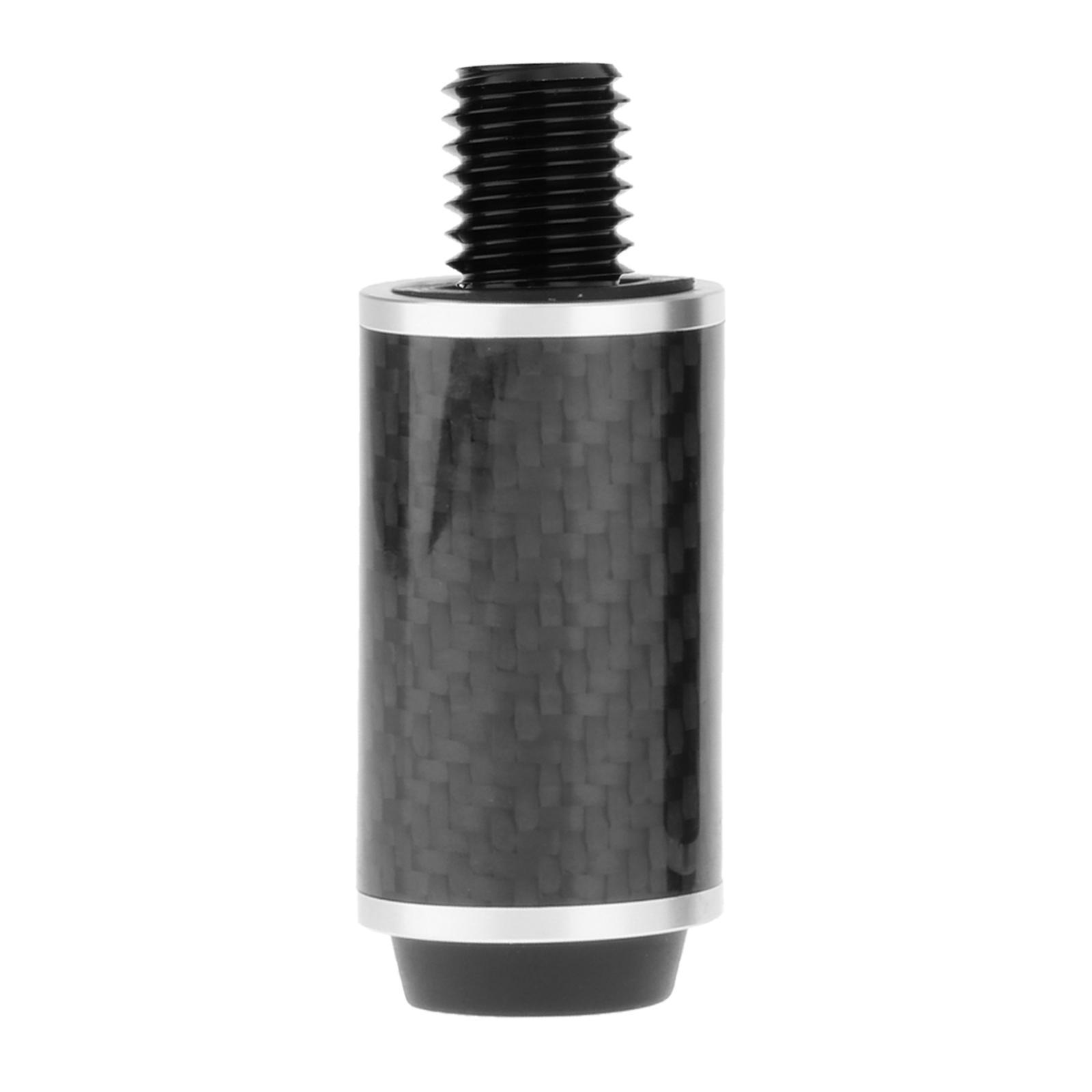 Billiards Pool Cue Extension Cue  End Lengthener Billiards Accessories Attachment with Back Cap for Games Beginners Billiard Cues Practice