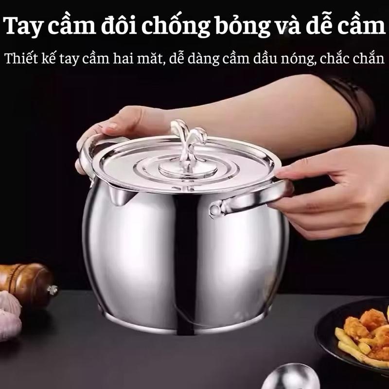 [AnhOtShop] Âu Lọc Dầu Mỡ Đa Năng – Bình Lọc Dầu Mỡ 2 Trong 1, Đựng Mỡ, Lọc Cặn, Giữ Dầu Sạch Thơm Ngon Lâu