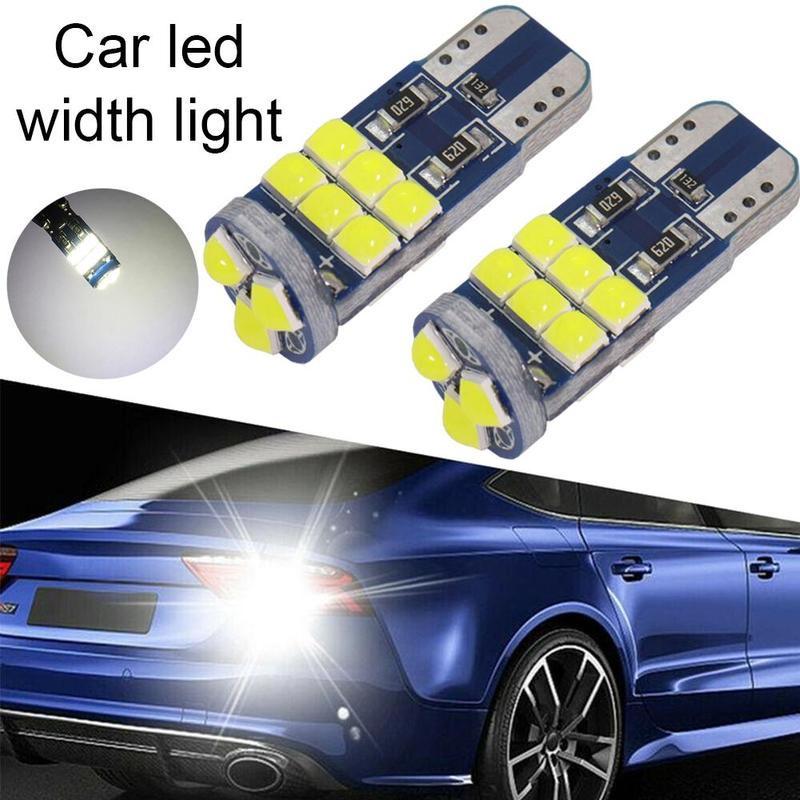T10 Bóng đèn đuôi xe ô tô Đa năng 15SMD 1200LM Đèn hậu LED Phanh siêu sáng Đèn lùi Đèn an toàn Đèn an toàn Phụ kiện ô tô