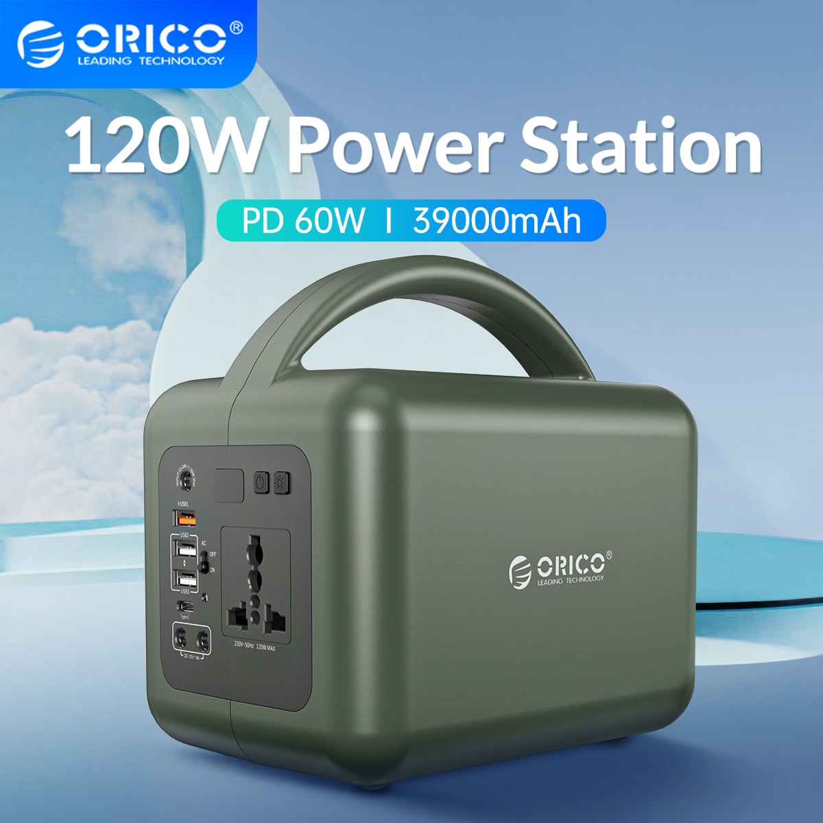 Trạm sạc dự phòng Power On-The-Go Portable Power Station 220V PD 60W Quick Charge 39000mAh