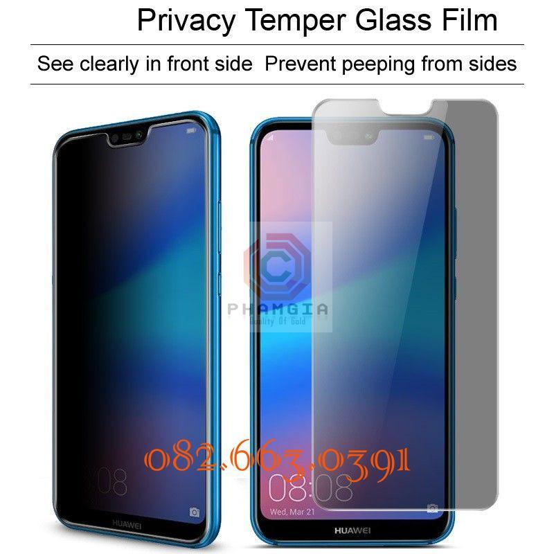 Dán cường lực chống nhìn trộm cho Huawei Nova 2i / 3 / 3e / 3i / 4 / 5t / 5 / 5 pro / 7i dẻo nano